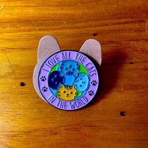 Cute Cat Pin!